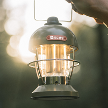 파도캠핑 PD06 충전식 LED 감성 동글이 캠핑 랜턴, PD06 카키