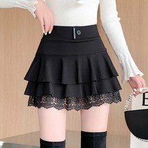 [Myshe]여성 봄 가을 캉캉스커트 미니 스커트 JJ0116FHY0121bzq4