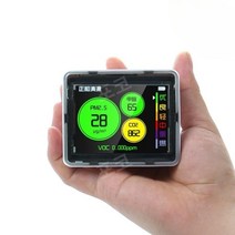 실내용 미세먼지 측정기 포름알데히드 TVOC PM2.5, 홈에디션-PM2.5+포름알데히드+CO2
