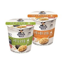 롯데제과 [T]퀘이커 누룽지/구운김 오트밀50gX12개, 1.퀘이커 누룽지 오트밀50gX12개