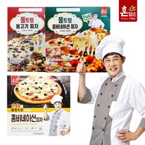 [한맥식품] 이경규의 풀토핑 피자 3종 / 불고기 콤비네이션 치즈크러스트 돌판오븐, 한맥 풀토핑 불고기피자 385g, 1개, 385g