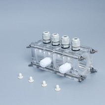 미생물 연료 과학실험 교육 전지 전기 전자 실증기, (챔버 14mlX4) 총 56ml