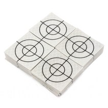 측량장비 반사판 시트 40x40mm 반사 테이프 타겟 토탈 스테이션 100 개, 한개옵션0