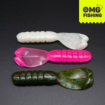 오마이갓피싱 야 토껴 4인치 호그 웜 배스 웜 트레일러 웜 루어낚시 국내생산, YT4-3