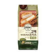 CJ 고메 바삭튀겨낸통등심돈카츠 고기반찬 밥반찬 도시락반찬 450g, 35세트