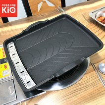 [캠핑용불판 코팅불판 하나로 가든사각코팅 고기불판 구이판] YN41FA05, 본품, 쿠팡 본상품선택