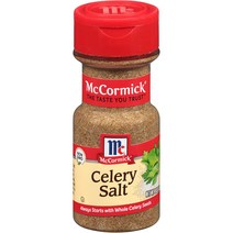McCormick Celery Salt 맥코믹 셀러리 소금 시즈닝 향신료 4oz(113g) 2팩, 1개