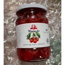 명진 레드체리 / 꼭지있음, 3개, 375g