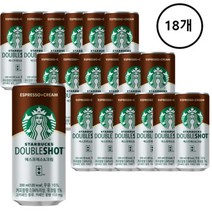 Starbucks 스타벅스 더블샷 에스프레소 크림 200ml 18개, 상세페이지 참조, 상세페이지 참조, 상세페이지 참조
