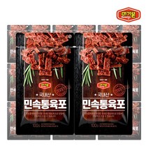머거본 영양간식 국내산 민속통육포 200g x10, 100g, 20개