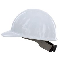 Fibre Metal Honeywell SuperEight 열가소성 캡 스타일 안전모 8포인트 래칫 서스펜션 그레이 E2RWGY, White, White