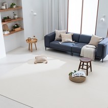 포포 PVC 층간소음방지 롤 매트 셀프시공 18mm 유아 어린이 놀이방매트, 마블아이보리