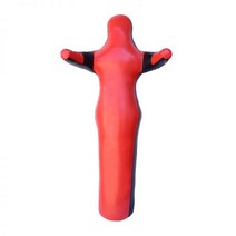 인간샌드백 사람모형샌드백 주짓수더미 드라큘라 레슬링 더미 화재 훈련 파이팅 브라질 주짓수 성인 MMA 휴머노이드 복싱 샌드백, 성인 빨간색과 검은색 80kg