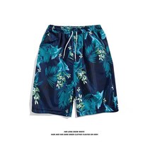 M-3XL 남성용 하와이안 휴가 스타일 반바지 캐주얼 편안한 꽃 반바지 K102