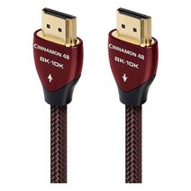 오디오퀘스트 시나몬 48 1.5m 8K-10K 48Gbps HDMI 케이블 (5.0피트), 단일옵션
