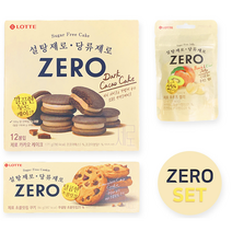 롯데 설탕제로 당류제로 3종세트 노슈거 비스킷 3묶음