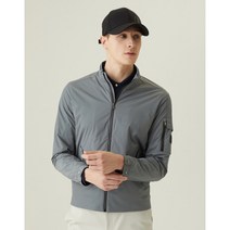 헤지스 골프 ONLINE 그레이 블루종 점퍼 HUJU3A211G2 357880