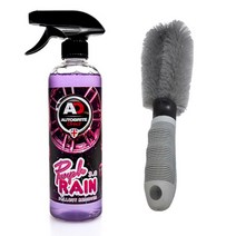 AD 오토브라이트다이렉트 퍼플레인3.0 철분제거제 500ml 휠 분진 클리너 휠브러시, 옵션01 AD 퍼플레인 3.0 + 휠브러시