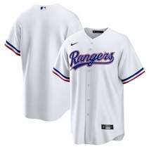 [해외] 나이키 저지 유니폼 MLB 텍사스 레인저스 홈 팀 저지 화이트 825555