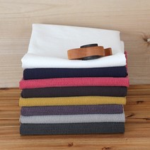 천고아 3mm 60수피그먼트양면누빔 8color, 핑크