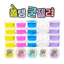 샤나토바 쫄탱쿨젤리 액체괴물 안전한 슬라임 치즈젤리 말랑이 1Box(24개입)