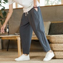 수입 봄 가을 남자 슬랙스 회사원 데일리 대학생 배정남 바지 와이드 테이퍼드핏 통넓은 팬츠 치트키 밴딩 면접 소개팅 나일론 면바지 부츠컷 키큰쇼핑