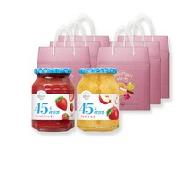 복음자리 실속형선물세트 45도딸기잼350g+45도사과잼350g*6세트