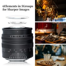 캠코더렌즈 카메라렌즈 Sony E-Fuji X 렌즈 용 50mm F2 풀 프레임 수동 조리개 Canon EOS-R Z Leica L 마운, 03 후지 xf_02 Grey
