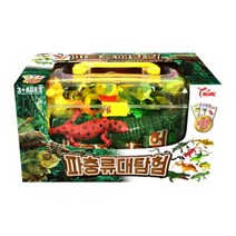 씽크 파충류 사파리 동물원 피규어 뱀 악어 카멜레온, 아큐아