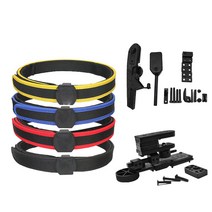 전술 IPSC 특수 사격 벨트 사격 대회 IPSC CR 스피드 홀스터 매거진 파우치 사냥 에어소프트 야외 스포츠용|Waist Support|