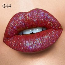 립글로즈 립틴트 립밤 립라이너 잘 지워지지 않는 착색 타투 립스틱 틴트 18 컬러 매트 투 샤이니 글리터 리퀴드 샤이니 립글로스 다이아몬드 워터프루프 롱 라스팅 펄 립글로스 립, 4