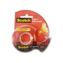 스카치 다용도 테이프 디스펜서 522 12mm x 20m, 4개