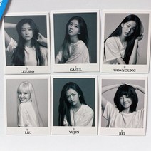 아이브포카 아이브 굿즈 포토카드 앨범 포카 6장 IVE photocards dazed korea lomo 카드 11 KPOP 엽서 한국 패션 걸스 사진 인쇄 카드 팬 36, b-6개
