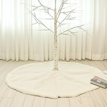 크리스마스 트리 나무 스커트 장식 소품 스노우트리 받침 110cm OMT-P03, 단품