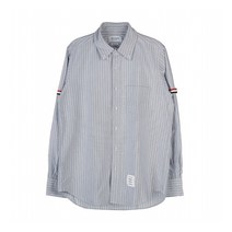 [톰브라운] [라벨루쏘] 옥스포드 스트라이프 암밴드 셔츠 MWL301A F0013 415