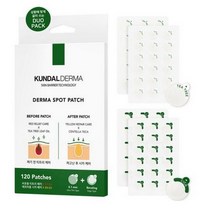 쿤달 더마 티트리 앤 시카 스팟패치 혼합형 BEFORE 51p + AFTER 69p, 6세트