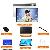 테블릿 드로잉 hd xioami screen android 11 금어초 845 태블릿, 실버 슈트, 8g 128g