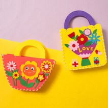 [핸즈스토어] 민화 펠트 가방 8종 만들기 / 초등 유치원 DIY, 펠트 가방 - 꿀벌