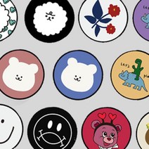 (MD픽 스마트톡) BEST 원형 스마트톡 (플라톡) 롤리 민트:일반형 블랙, 색상, 1개