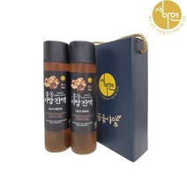 국내산 생강진액 500ml 2개 생강청 생강차 수제청 시앙진액 선물세트(박스포함)