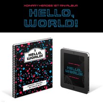 엑스디너리 히어로즈 테스트 미 헬로 월드 앨범 Xdinary Heroes Test Me Album 해피데쓰 건일 정수 가온 Ode Jun Han 주연, 포토북 TUTORIAL ver, 포스터받지않음
