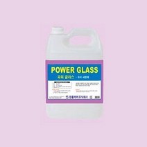 QCT111019 기름때 유리 POWERGLASS 손때세정제 3.75L 워터스팟제거