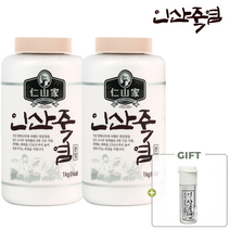 인산가 9회죽염 분말 1kg+64g(증정) 2개 세트 죽염본가 9번구운 인산죽염 /요리 양치 코세척 세안