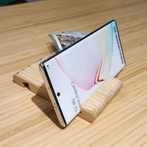 이케아 베리에네스 휴대폰 태블릿 대나무 원목 거치대