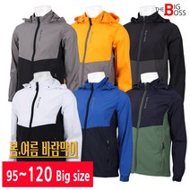 더빅보스 WD봄여름기본바람막이 남성 등산복 외투 간절기 점퍼