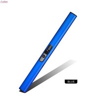 전기곤로 핫플레이트 1pcs usb 충전 휴대용 아크 바베큐 가스 라이터 주방 스토브 촛불 라이터 주방 도구 (가스 없음), 1-사진으로