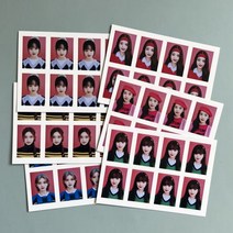 IVE 아이브 2023 SEASONS GREETINGS 시그 굿즈 증명사진, IVE 6종 세트