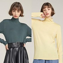 이랜드 [LIVE ON(라이브온)]라이브온 홈쇼핑HIT 소프트 기모 하이넥 2종 택 1 D194W020021_신구로점