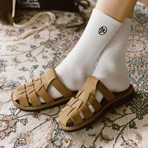 예루살렘샌들 예루살렘 샌들X마리떼 NO.1063 MICHAEL SLIDE_TAN_NUBUCK NO1063_N_TAN 113029