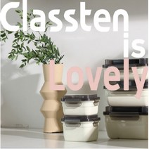 eTV 클레스텐밀폐용기 세트, 화이트